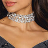 Stonefans Multilayer Necklace Women Tennis Chain Glittering Chain Simple Elegant Exquisite Choker Jewelry Rhinestone