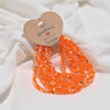10Pcs Shiny Crystal Charm Bracelet 4mm Glass Beads Elastic Cord Bracelet for Women Friendship Wrist Jewelry - Image 15