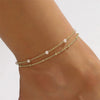 Classic Stainless Steel Heart Love Anklets For Women Girl Multi-layer Chains Jewelry Gift Party - Image 4