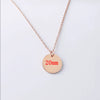 10Pcs 20mm 25mm Stainless Steel Mirror Polish Necklace Pvd Plating Round Disc Pendant Neckalce For Women's Jewelry - Image 13
