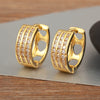 Water-drop Hollow Design Sparkling Zircon Circle Hoop Earrings For Women Female Bridal Wedding Ear Jewelry Gift - Image 9