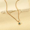 Lucky Double Layers Zircon Evil Eye Necklaces for Women Men Chain Turkish Eye Pendant Necklace Party Jewelry Gift - Image 20