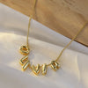 Tiny Gold Color Bubble Balloon Initial Letters Charms Chocker Necklaces for Women Single Alphabet Chains Personalized Jewelry - Image 37