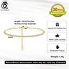 Orsa Jewels Gold Plated Paperclip Chains Tennis Bracelet For Women Silver Handmade Bracelets Jewelry - Image 2