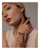 Thick Stainless Steel Chain Cuff Bracelet in Gold-Tone or Mixed-Metal Finish - Image 10
