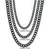 3/5/7mm Stainless Steel Cuban Link Chain Classic Punk Personality Jewelry Simple Hip-hop Couple Necklace for Men Women - Image 7