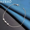 Gold Bracelet Silver Heart Beads Box Chain Bracelet For Women Charms Jewelry Wedding Gift - Image 5