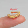 1PC Delicate Zircon Clip on Earrings Female Heart Ear Cuff No Piercings Fake Cartilage Earrings for Women Jewelry - Image 16