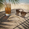 Sparkly Rhinestone Hollow Heart Teardrop Anklet Double Layer Foot Chain For Women Summer Beach Vacation Jewelry - Image 5
