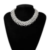 Lacteo Punk Multi Layered Gold Color Chain Choker Necklace Jewelry for Women Hip Hop Big Thick Chunky Clavicle Chain Necklace - Image 7