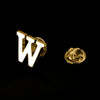 Quality Brass Initial A to Z 26 Letters Pin Golden Color English Symbol Design Men's Suit Collar Lapel Brooch Pin - Image 20