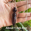 Natural Wooden Pendulum for Divination Dowsing Karnak Egyptian Wood Pendant Pendulums Chakra Chain Spiritual Pendulos - Image 13