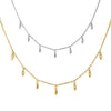Pepper Star Pendant Tassel Choker Necklace for Women Shiny Zircon Gold Plated Necklace Jewely Accessories - Image 2