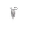 1 Pcs Zircon Pearl Ear Clip Earrings For Women Girls Geometric Ear Cuff Without Piercing Party Silver Color Jewelry Gift - Image 8