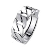 Silver Ring Adjustable Simplicity Student Girlfriend Jewelry Accessories Wedding Party - Image 5