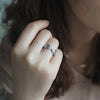 Retro Silver Jewelry Small Goldfish Pisces Fish Kiss Animal Elegant Opening Rings - Image 4