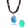 A Girl 1Pcs Moana Necklace Cosplay Handmade Braided Leather Rope Necklace for Women Girl Jewelry Prop Accessories - Image 8