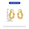 U Shape Hoop Earrings in Many Styles - Image 85