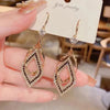 2PC Women's Geometric Spiral Earrings Jewelry Accessories Suitable for Date, Party, Festival Gifts - Image 6