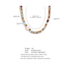 Stone Freshwater Pearl Collar Chain Necklace Stainless Steel Handmade Stylish Beads Jewelry Gift - Image 5