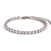 Zircon Chain Bracelet 316L Stainless Steel Women's Hand Bracelets Gold Plated Jewelry - Image 8