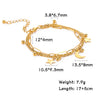 Bracelets Of Women Silver Color Stainless Steel Double Moon Chain Star Beads Bangles Minimalist Female Jewelry Accessories - Image 15
