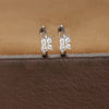 2PCS Simple Mini Butterfly Huggie Hoop Earrings 6MM 8MM Small Colorful Zircon Cartilage Earring Ear Bone Nail Piercing Jewelry - Image 7