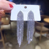 2PC Women's Copper Claw Chain Long Tassel Earrings Outdoor Travel Carnival Banquet Party Holiday Dressing - Image 7