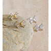 Stainless Steel Cubic Zirconia Bowknot Small Stud Earrings Korean Style Sweet Cute Jewelry Accessories - Image 4
