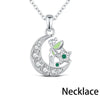 Silver Cube Zirconia Snake Ring Women Open Adjustable CZ Finger Ring Party Jewelry Necklace Clover Charm Love - Image 18