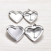 Stainless Steel Love Heart Photo Locket Pendant for Women Men Openable Picture Box Frame Charms Chain Necklace Metal Jewelry - Image 6