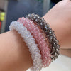 Boho Elastic Bracelets For Women Vintage Stretch Bohemian Hair Accessory Crystal Glass Beads Bracelets Party Jewelry Gift - Image 4