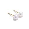 Size 5/6/8mm Pearls Ball Chic Stud Earrings for Ladies Stainless Steel Daily Jewelry Gift - Image 8