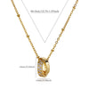 Colored Turtle Pendant Necklace for Women Summer Beach Female Charm Necklace Beads Chain Cute Stainless Steel Jewelry collar - Image 7