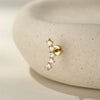 Open Heart Hoop Earrings in Gold Tone or Silver Tone - Image 71