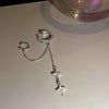 Rhinestone Tassel Ear Cuff Clip No Piercing - Image 16