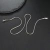 Round Snake Chain Necklace in Stainless Steel 0.9mm to 2mm - Image 22