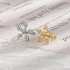 1pc No Piercing Ear Clip For Women Female Flower Snowflake Sparkling Zircon Earbone Earrings Jewelry Gift - Image 6