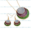 652F Women Flower Jewelry Set Comfortable Pendant Jewelry Adjustable Chain Necklace Suitable for Various Stylish Outfits - Image 12