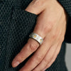 Bfclub Silver Rings For Women Men Jewelry Finger Adjustable Open Stars Ring For Party Birthday Gift - Image 4