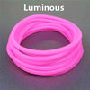 10pcs Black Silicone Bracelets Punk Rock Rubber Band Hip Hop Wristbands Elastic Hairbands Ponytail Scrunchie Bangle Accessories - Image 23