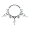 1-3PCS Titanium 16G 1.2mm Hinged Nose Ring Hoop Septum Hoop Ring Tragus Rook Ring Piercing Jewelry Lip Labret Ring Set Cartilage - Image 18