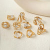 Statement Stainless Steel Delicate Shiny Cubic Zirconia Ring For Women Gold Pvd Plated Finger Jewelry Gift - Image 6