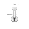 Titanium Circle Dot Flat Disc Stud Earring 16G Round Disc Cartilage Helix Tragus Earlobe Nose Stud Jewelry - Image 7