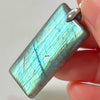 Blue Labradorite Pendant Irregular Shape Bead Stone Orange Necklace for Men Women - Image 13