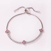 Adjustable Colorful Clover Zircon Bracelet Charm Tennis Charm Cute Sweet Shining Crystal Jewelry Gift - Image 7
