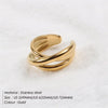 Cross Multilayer Wide Ring Simple For Women Party Jewelry Classic Gift Ring for Wedding Jewelry - Image 7