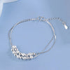 Silver Ball Bracelets For Women Round Beads Adjustable Charm Bracelet Party Wedding Jewelry Gifts - Image 8