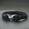 Mens Bracelet Double Layer Spring Buckle 4mm Nylon Rope Braclet Leisure Accessories Hiphop Braslet Gift For Him - Image 13
