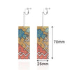 Women Acrylic Pink Kamade Zezeko Cosplay Ear Clip Japanese Anime Demon Kamado Tanjiro The Same Sun Long Earring Prop - Image 14
